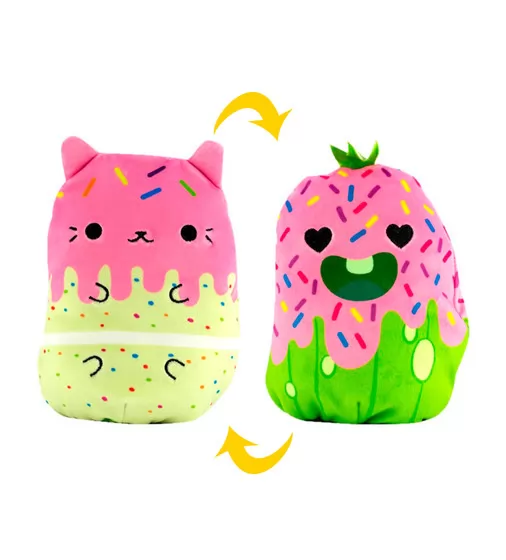 Мягкая игрушка Cats Vs Pickles 2 в 1 – Котик и огурчик Сладости - CVP2200-6_1.jpg - № 1