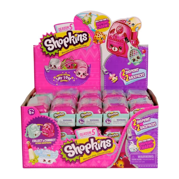 Набор Фигурок Shopkins S5 -  Рюкзачки