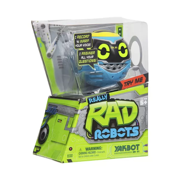 Интерактивная Игрушка-Робот Really R.A.D. Robots  - Yakbot (Синий)