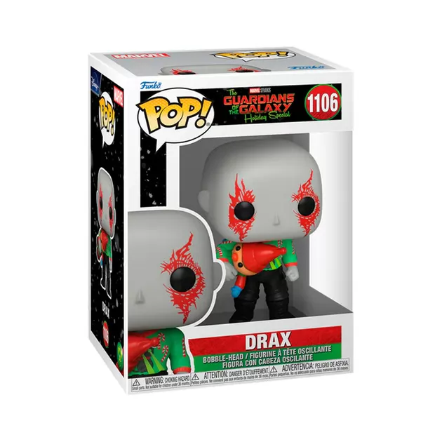 Игровая фигурка Funko Pop! серии Стражи галактики: Holiday Special" – Дракс"