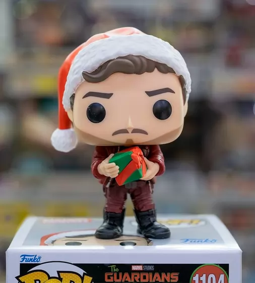 Игровая фигурка Funko Pop! серии Стражи галактики: Holiday Special" – Звездный лорд" - 64333_3.jpg - № 3