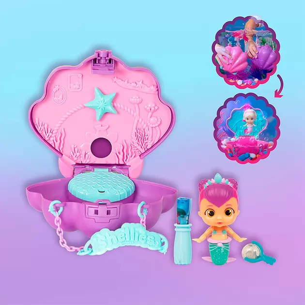 Игровой набор с куклой Bloopies – Ракушка