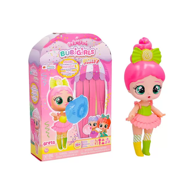 Игровой набор с куклой Bubiloons – Малышка Баби Грета