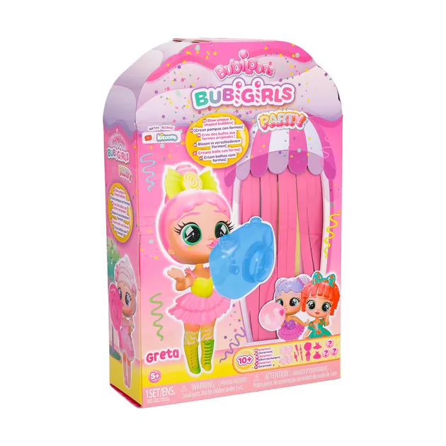 Игровой набор с куклой Bubiloons – Малышка Баби Грета