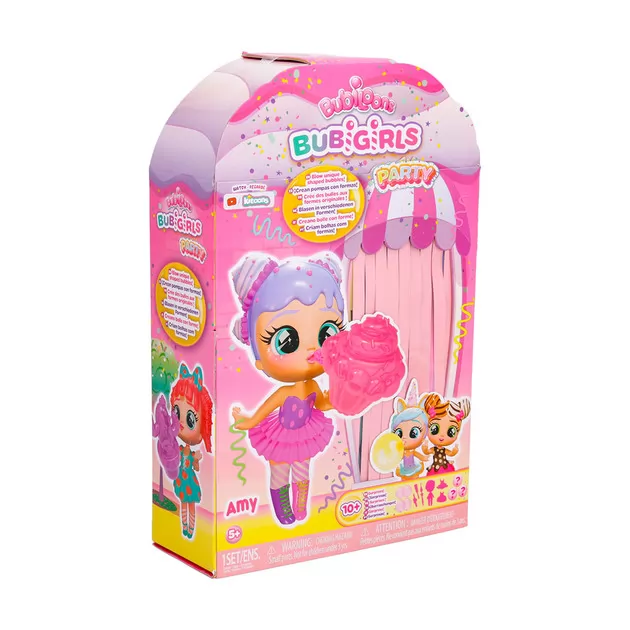 Игровой набор с куклой Bubiloons – Малышка Баби Эми