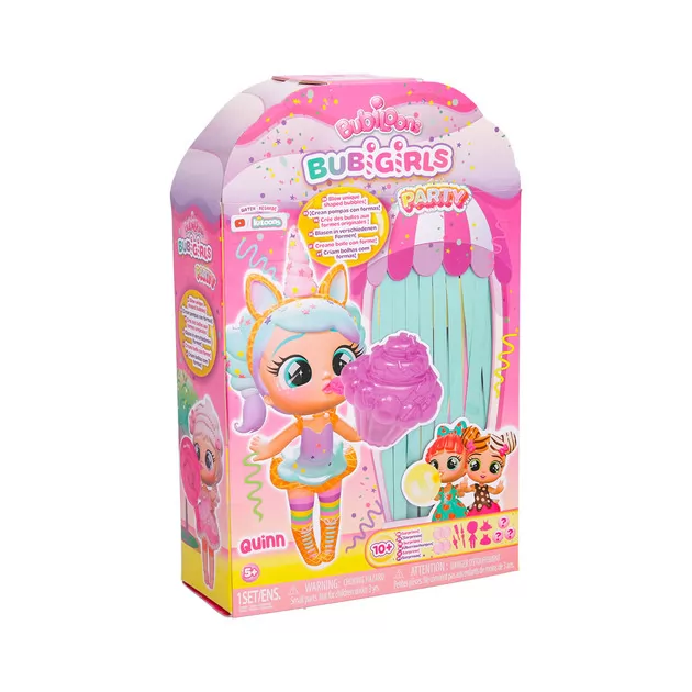 Игровой набор с куклой Bubiloons – Малышка Баби Квин