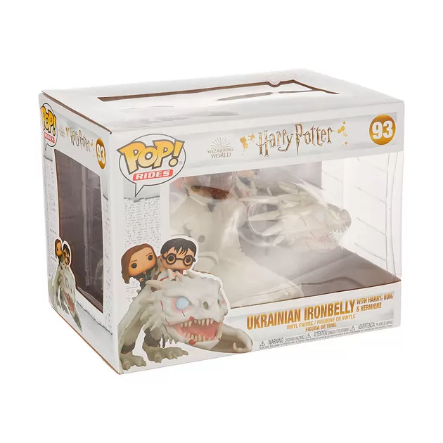 Игровая фигурка Funko Pop! cерии Гарри Поттер" – Дракон с Гарри, Роном и Гермионой"