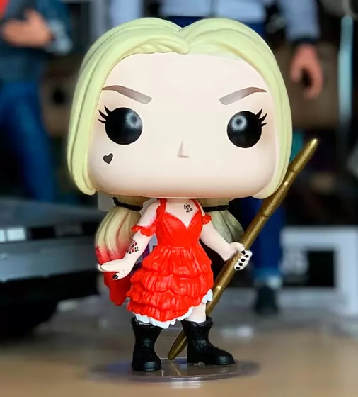 Игровая фигурка Funko Pop! серии Отряд самоубийц" - Харли Квинн в красном платье" - 56016_3.jpg - № 3