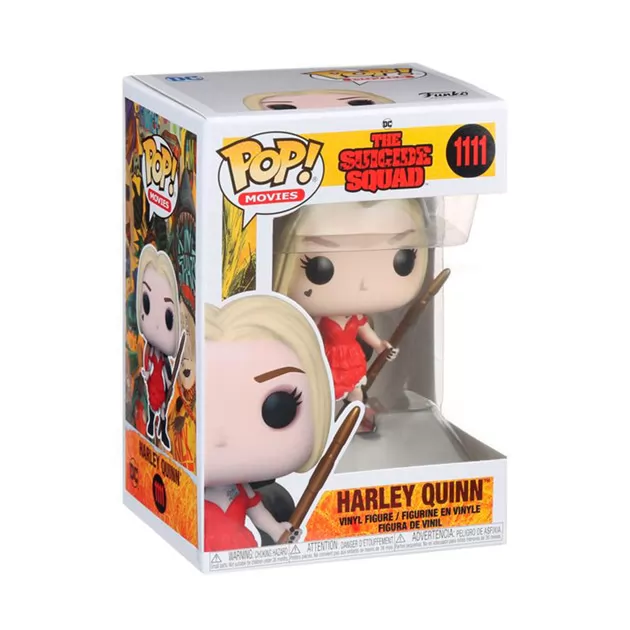 Игровая фигурка Funko Pop! серии Отряд самоубийц" - Харли Квинн в красном платье"