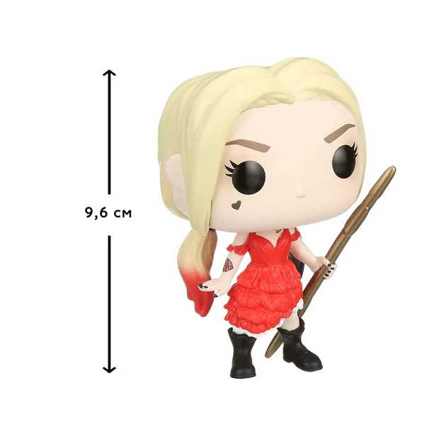 Игровая фигурка Funko Pop! серии Отряд самоубийц" - Харли Квинн в красном платье"