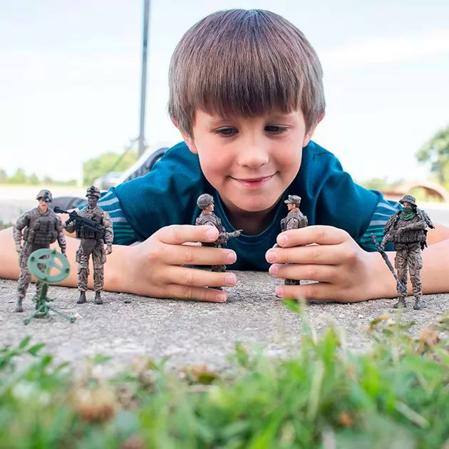 Игровой набор фигурок солдат ELITE FORCE  — РАЗВЕДКА (5 фигурок, аксесс.)