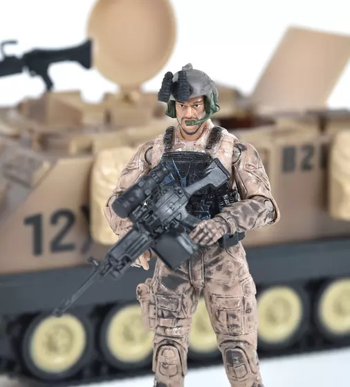Игровой набор ELITE FORCE —БРОНЕТРАНСПОРТЕР M113 (БТР, фигурка, аксесс.) - 101857_6.jpg - № 6