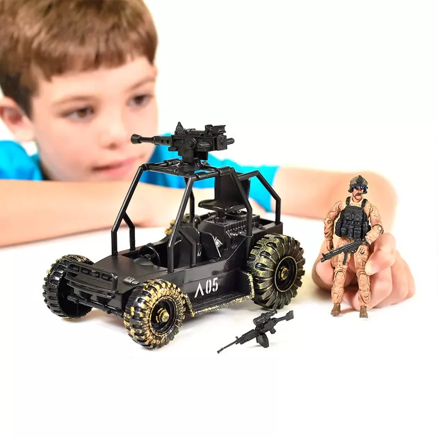 Игровой набор ELITE FORCE — ШТУРМОВАЯ МАШИНА «ДЕЛЬТА» (машина, фигурка, аксесс.)