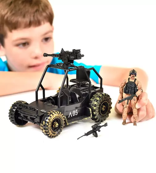 Игровой набор ELITE FORCE — ШТУРМОВАЯ МАШИНА «ДЕЛЬТА» (машина, фигурка, аксесс.) - 101858_8.jpg - № 8
