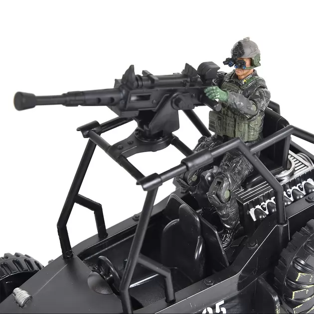 Игровой набор ELITE FORCE — ШТУРМОВАЯ МАШИНА «ДЕЛЬТА» (машина, фигурка, аксесс.)