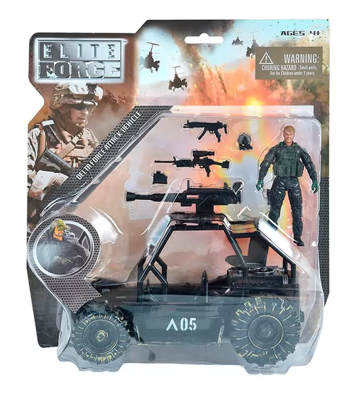 Игровой набор ELITE FORCE — ШТУРМОВАЯ МАШИНА «ДЕЛЬТА» (машина, фигурка, аксесс.) - 101858_1.jpg - № 1
