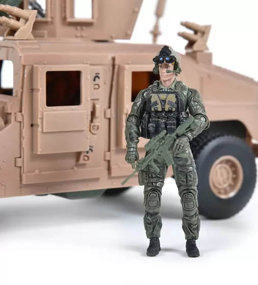 Игровой набор ELITE FORCE — БРОНЕАВТОМОБИЛЬ HUMVEE M1114 (машина, фигурка, аксесс.) - 101863_4.jpg - № 4