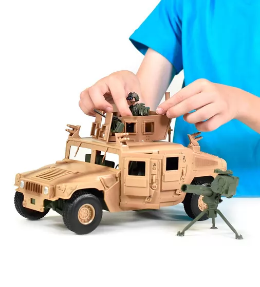 Игровой набор ELITE FORCE — БРОНЕАВТОМОБИЛЬ HUMVEE M1114 (машина, фигурка, аксесс.) - 101863_8.jpg - № 8