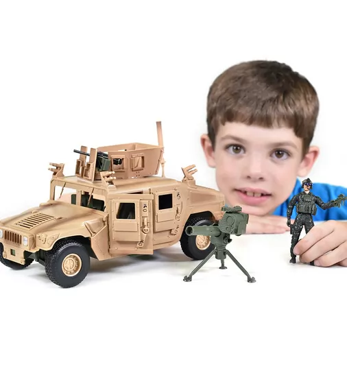 Игровой набор ELITE FORCE — БРОНЕАВТОМОБИЛЬ HUMVEE M1114 (машина, фигурка, аксесс.) - 101863_9.jpg - № 9