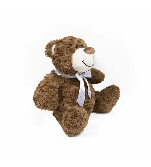 Мягк. игр. – Медведь (коричневый, с бантом, 27 cm) - 2502GMT_3.jpg - № 3