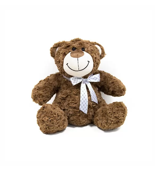 Мягк. игр. – Медведь (коричневый, с бантом, 27 cm) - 2502GMT_1.jpg - № 1