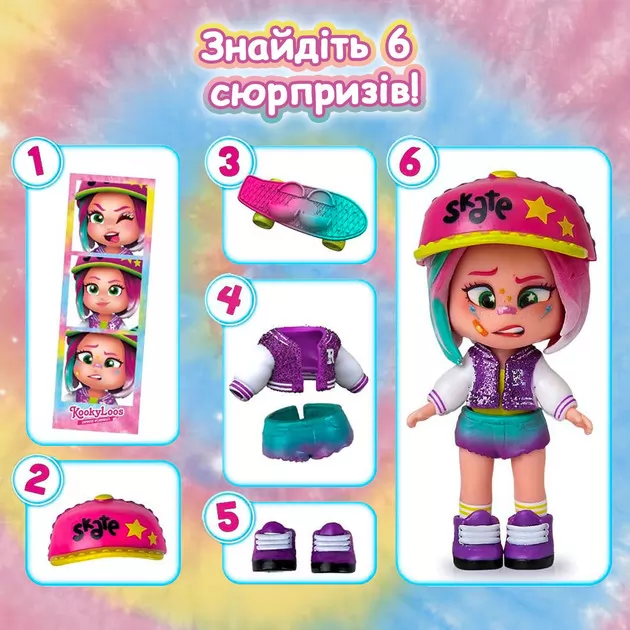 Кукла с аксессуарами Kookyloos S1 – СОЗДАВАЙ НАСТРОЕНИЕ
