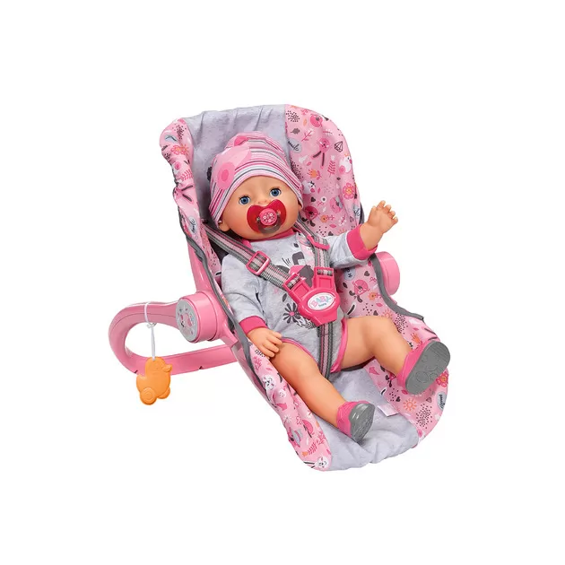 Кресло-люлька для куклы Baby Born 2 в 1 - Путешествуем вместе