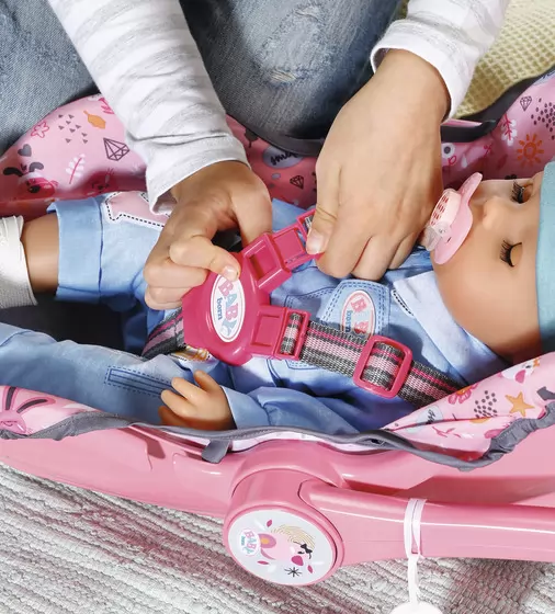 Кресло-люлька для куклы Baby Born 2 в 1 - Путешествуем вместе - 832424_6.jpg - № 5
