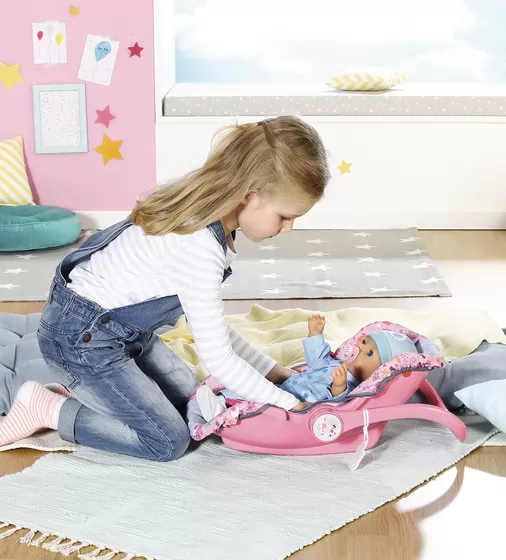 Кресло-люлька для куклы Baby Born 2 в 1 - Путешествуем вместе - 832424_8.jpg - № 7