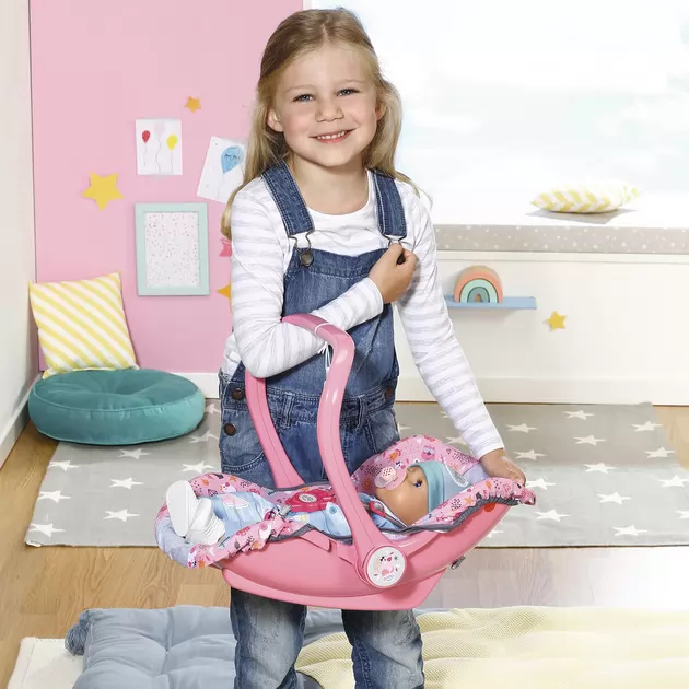 Кресло-люлька для куклы Baby Born 2 в 1 - Путешествуем вместе