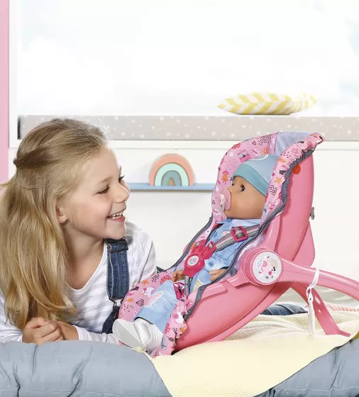 Кресло-люлька для куклы Baby Born 2 в 1 - Путешествуем вместе - 832424_7.jpg - № 6