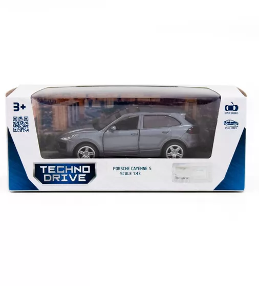 Автомодель - PORSCHE CAYENNE S (серебристый серый) - 250250_11.jpg - № 11