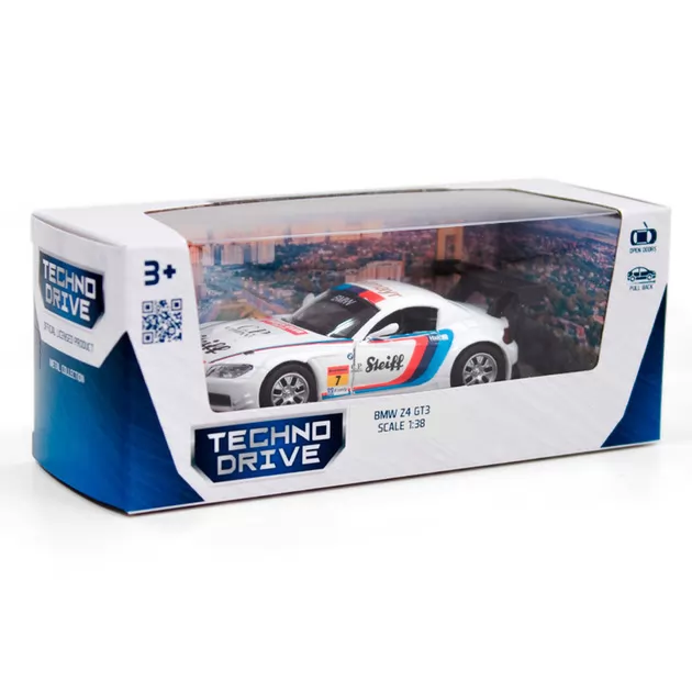 Автомодель - BMW Z4 GT3 (белый)