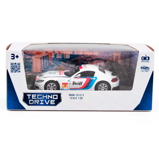 Автомодель - BMW Z4 GT3 (белый)
