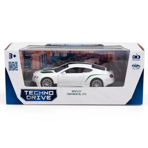 Автомодель - BENTLEY CONTINENTAL GT3 (белый)