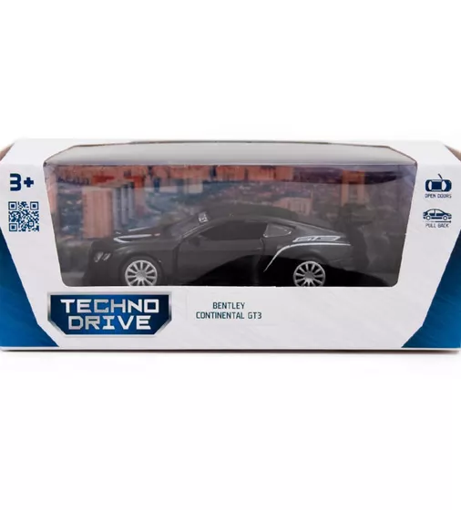 Автомодель - BENTLEY CONTINENTAL GT3 (матовый черный) - 250259_11.jpg - № 11