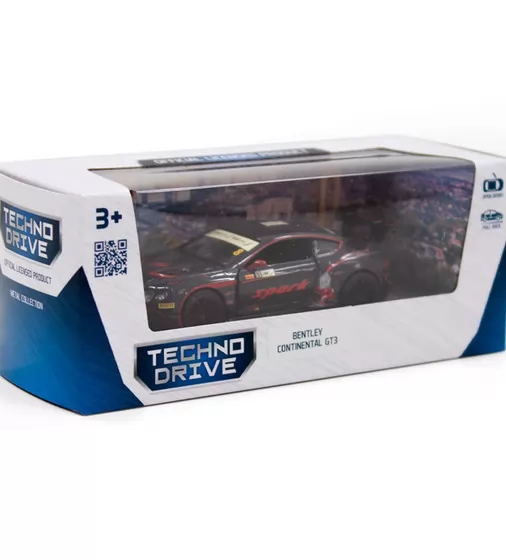 Автомодель - BENTLEY CONTINENTAL GT3 (черный) - 250260_12.jpg - № 12