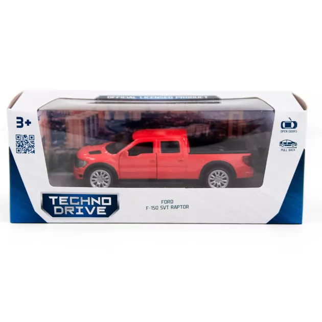 Автомодель - FORD F-150 SVT Raptor (оранжевый)