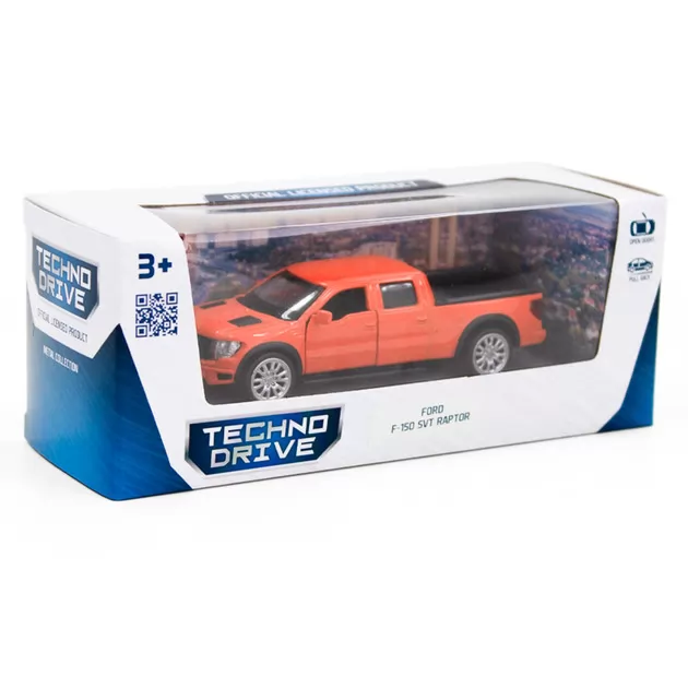 Автомодель - FORD F-150 SVT Raptor (оранжевый)