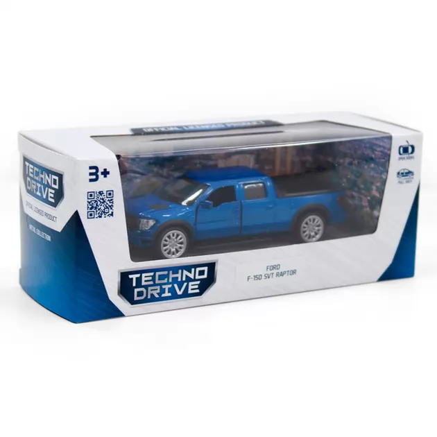 Автомодель - FORD F-150 SVT Raptor (синий)