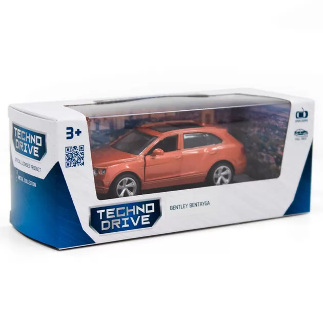Автомодель - BENTLEY BENTAYGA (оранжевый)