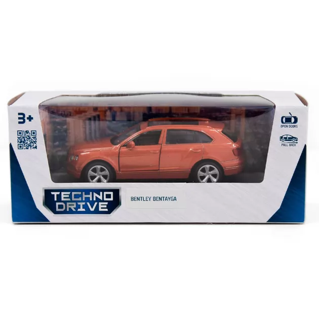 Автомодель - BENTLEY BENTAYGA (оранжевый)