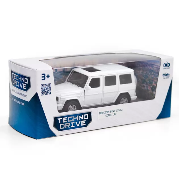 Автомодель - MERCEDES BENZ G350 (белый)