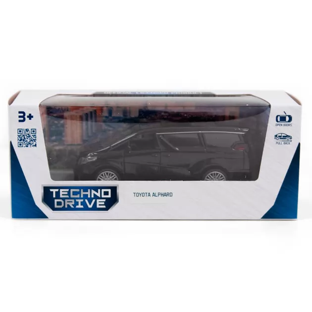 Автомодель - TOYOTA ALPHARD (черный)