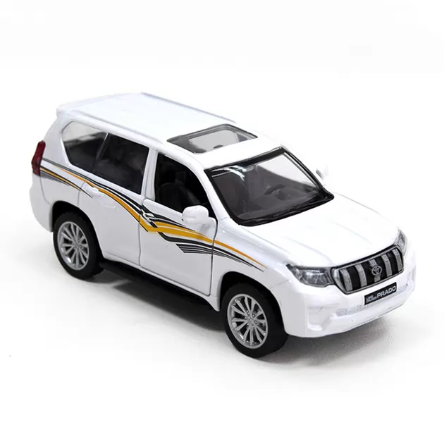 Автомодель - TOYOTA LAND CRUISER (белый)