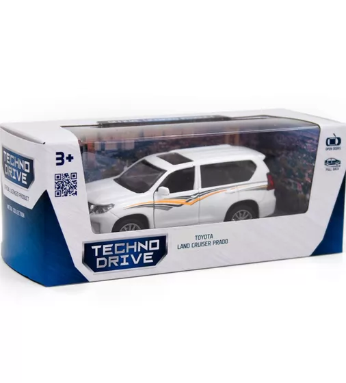 Автомодель - TOYOTA LAND CRUISER (белый) - 250277_12.jpg - № 12
