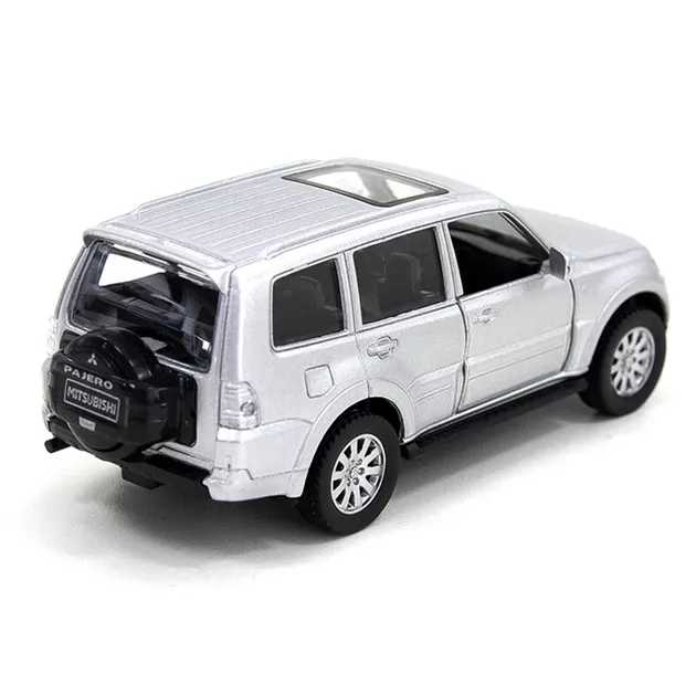 Автомодель - MITSUBISHI PAJERO 4WD TURBO (серебристый)