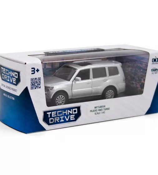 Автомодель - MITSUBISHI PAJERO 4WD TURBO (серебристый) - 250282_12.jpg - № 12