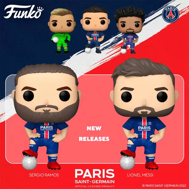 Игровая фигурка Funko Pop! серии Футбол: Пари Сен-Жермен" – Лионель Месси"