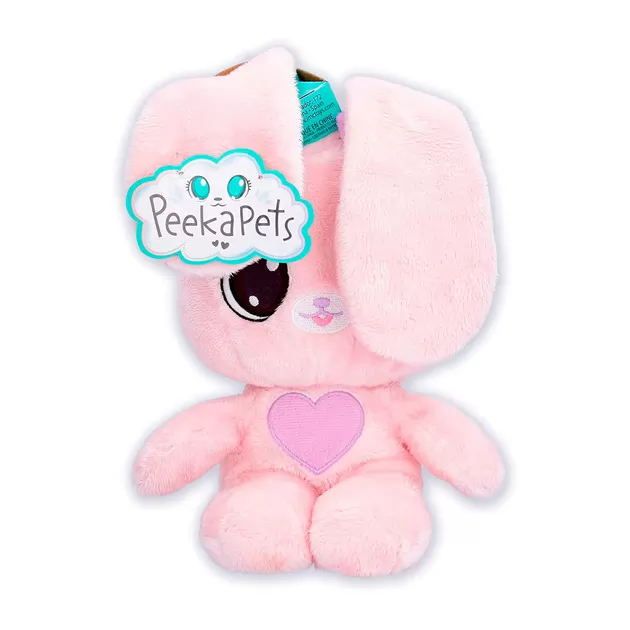 Мягкая игрушка Peekapets – Розовый кролик